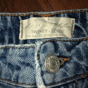 Free people mom jeans!